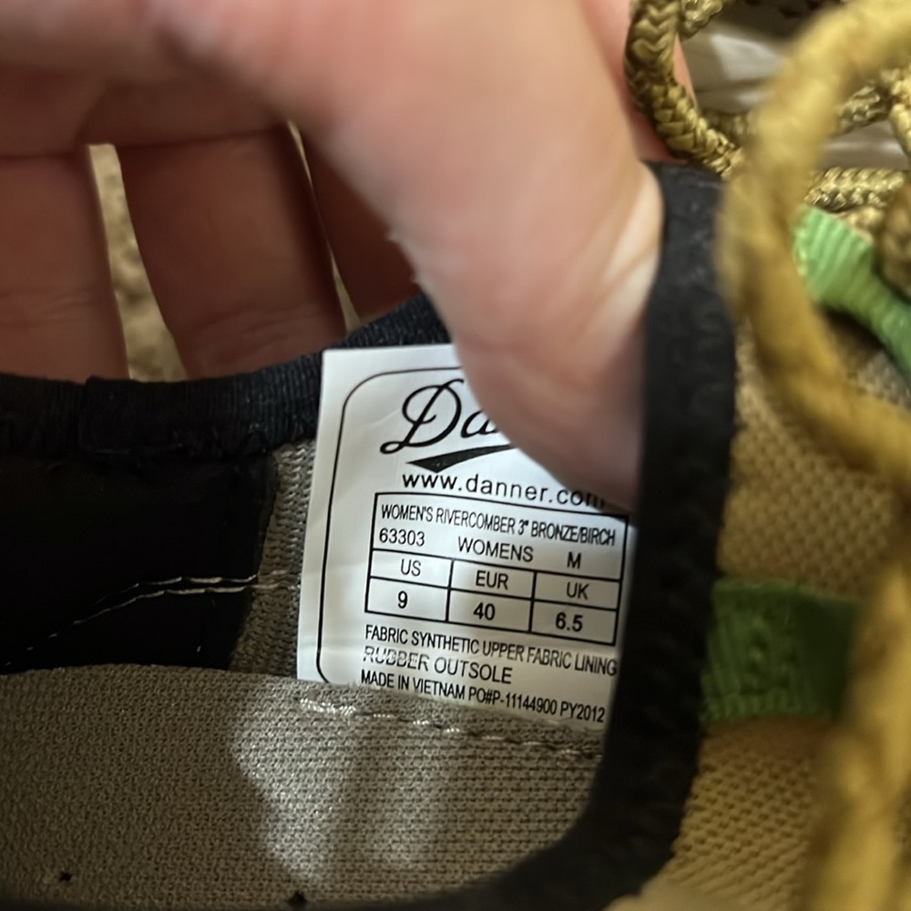 Danner x Anthropologie | Women’s Rivercomber 3” Trail Sneaker Bronze/Birch 9 - Picture 9 of 9